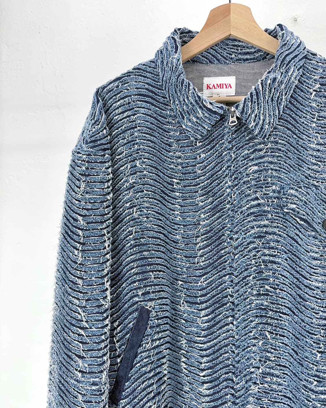 카미야 23ss 웨이브 서퍼 데님 자켓 상품이미지3