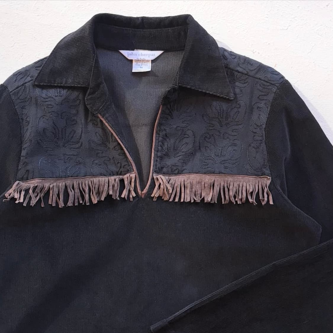 코듀로이 프린지 셔츠 상품이미지5