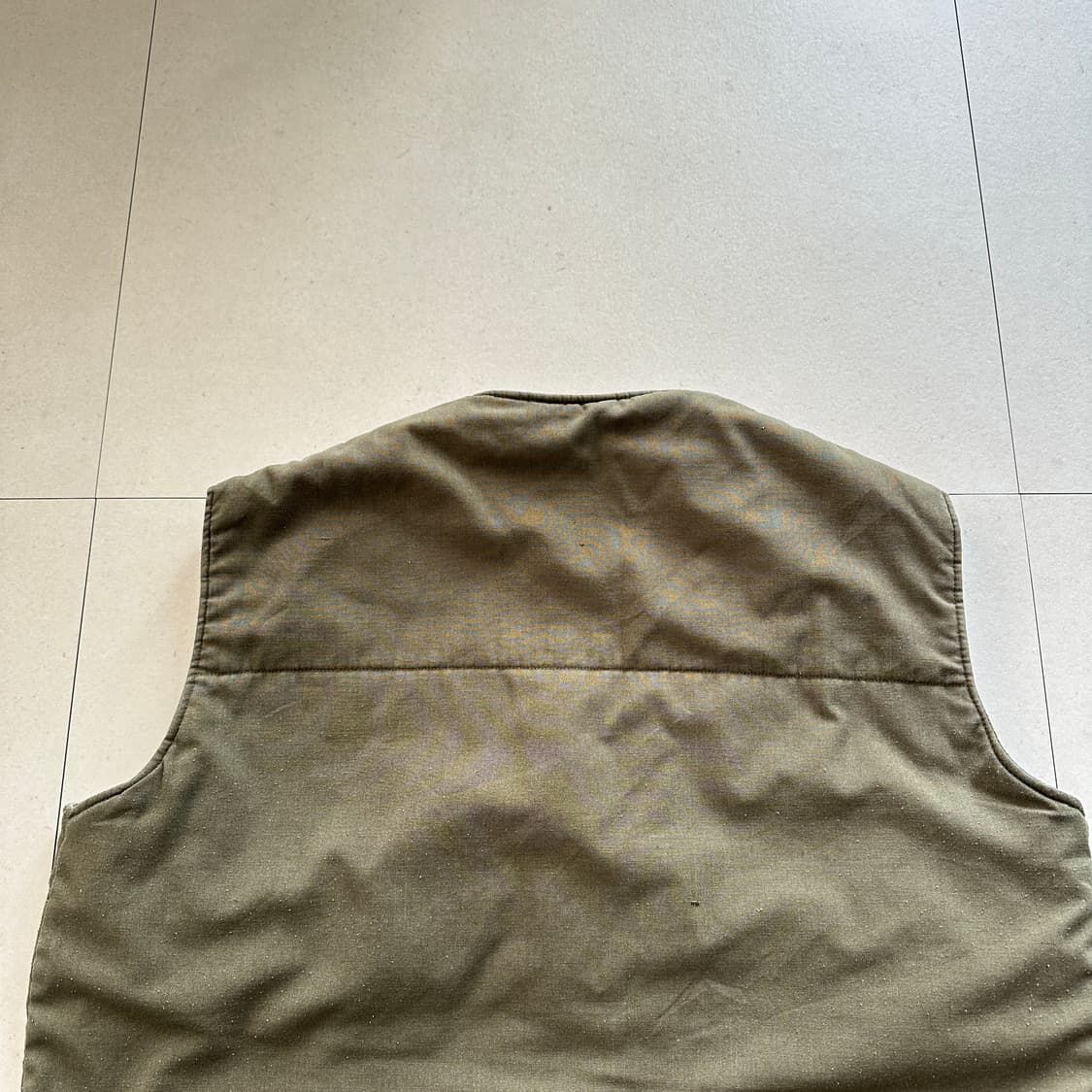 70-80s 프랑스 veb watana 헤비 온스 워크 베스트 조끼 XL 상품이미지9