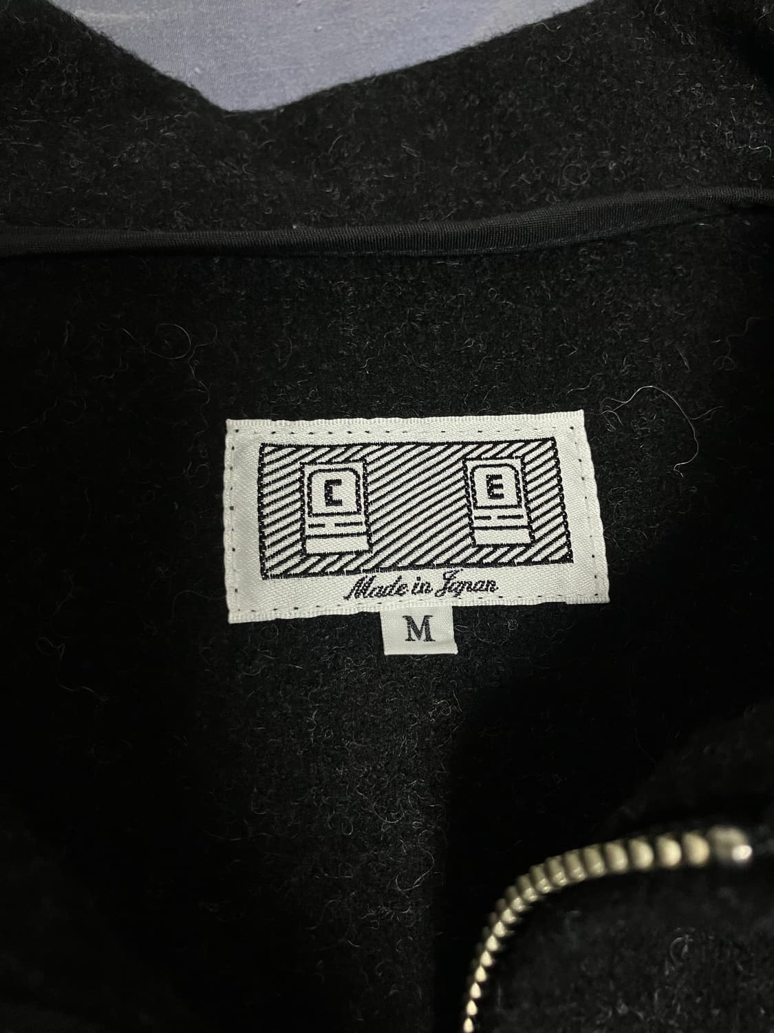 카브엠트 울 집업 코트 자켓 M 상품이미지3