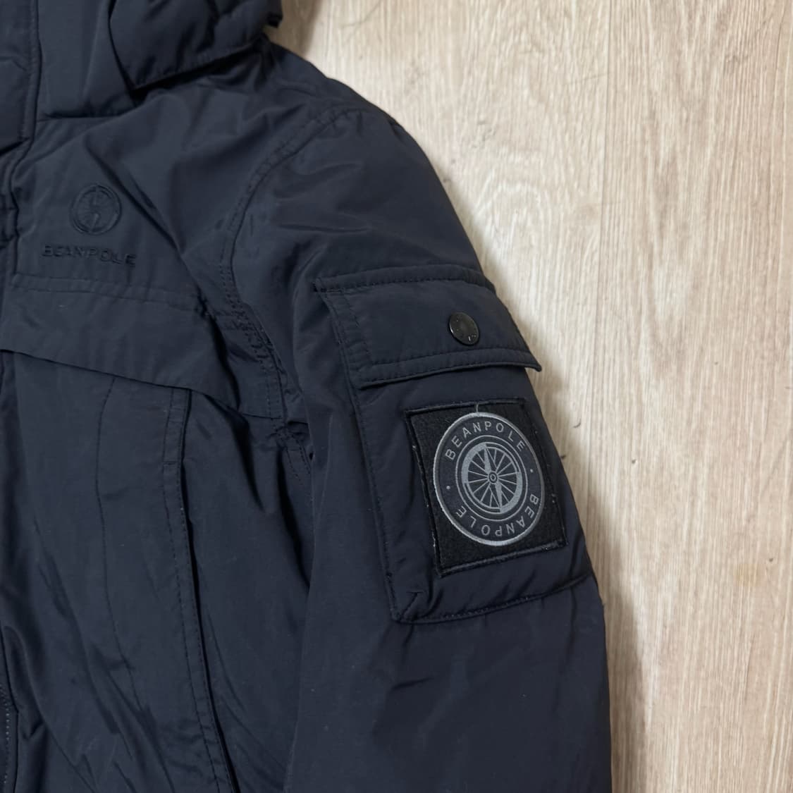 빈폴 아웃도어 덕다운 후드 롱패딩 S/90  상품이미지5