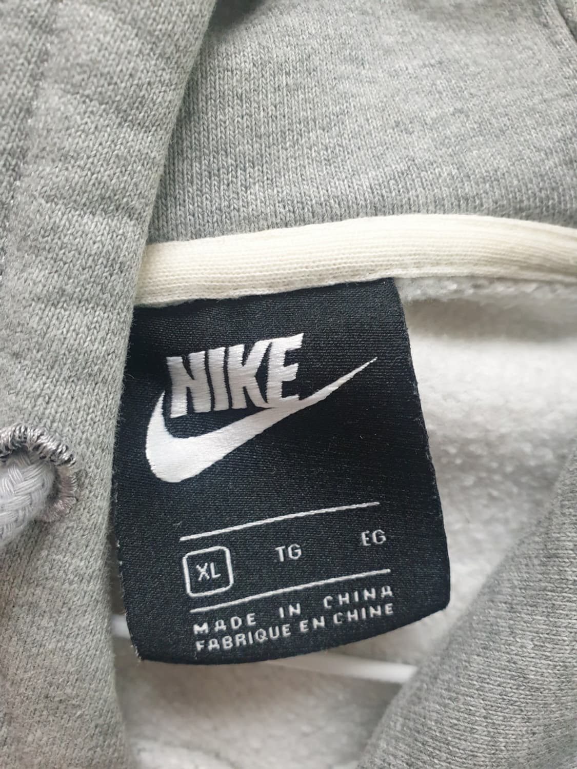 나이키 후드 다크 그레이 헤더 상품이미지6