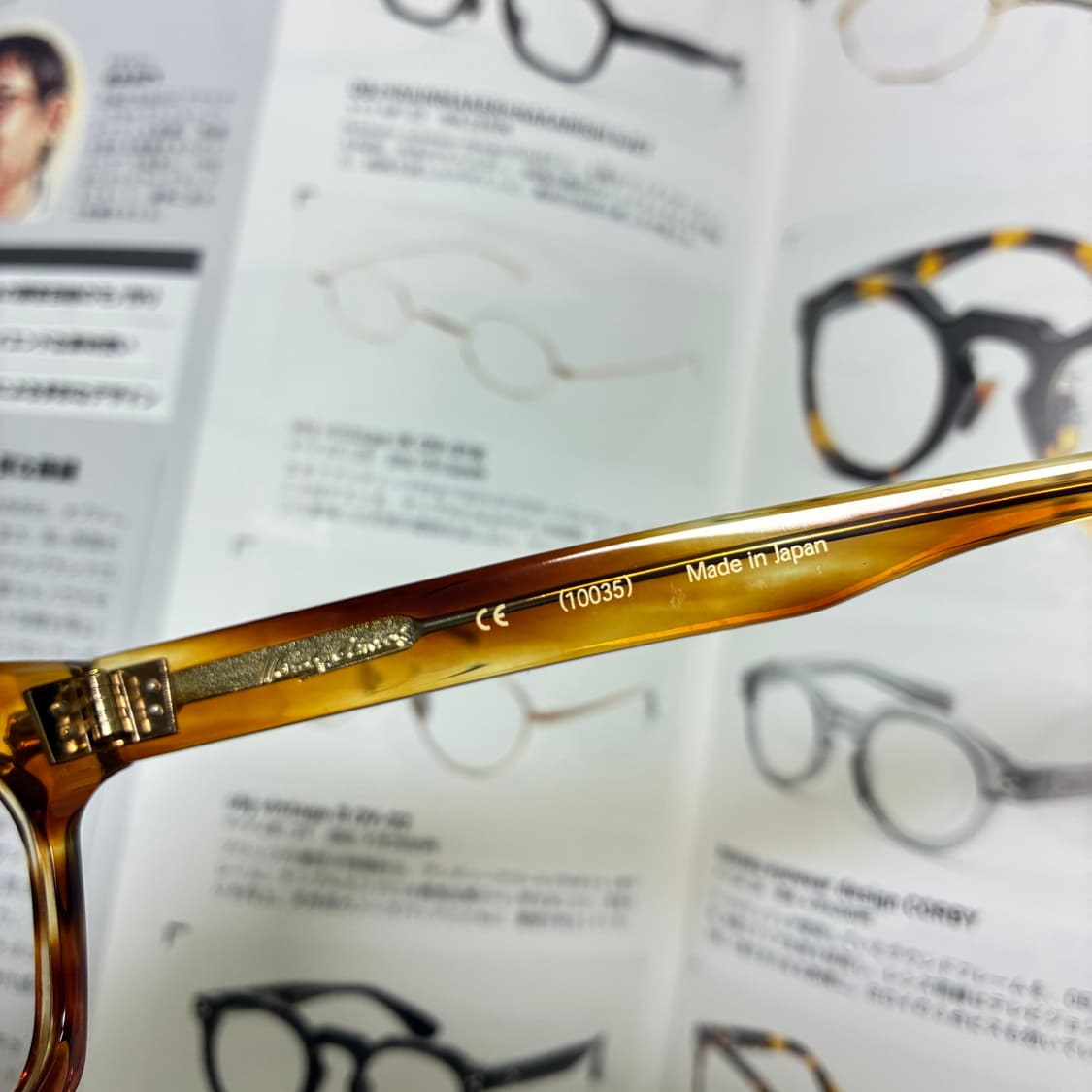 Hardy Amies 하디 에이미스 뿔테 안경 상품이미지5