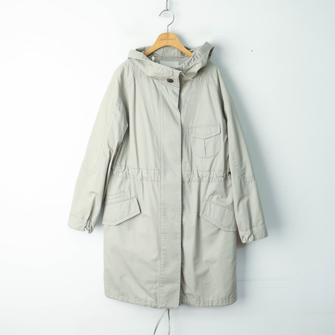 55/마쥬 코튼 야상 후드 코트 상품이미지1