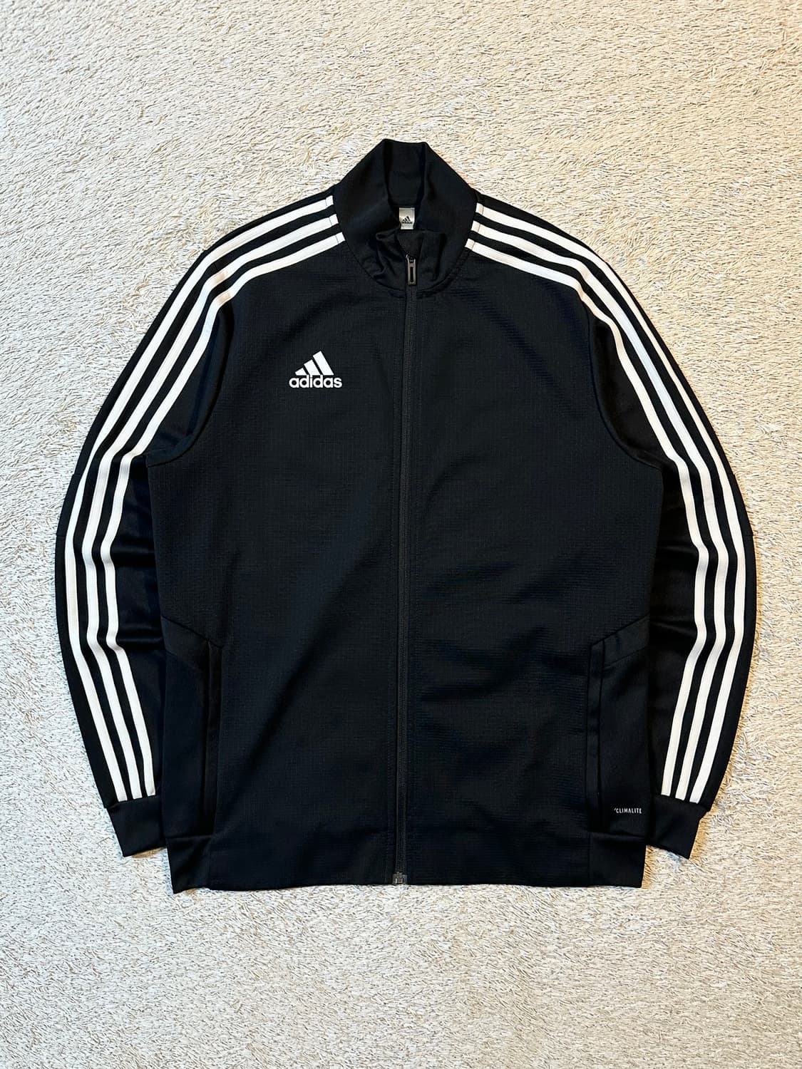 아디다스 ADIDAS 삼각로고 트랙탑 져지 블랙 상품이미지1