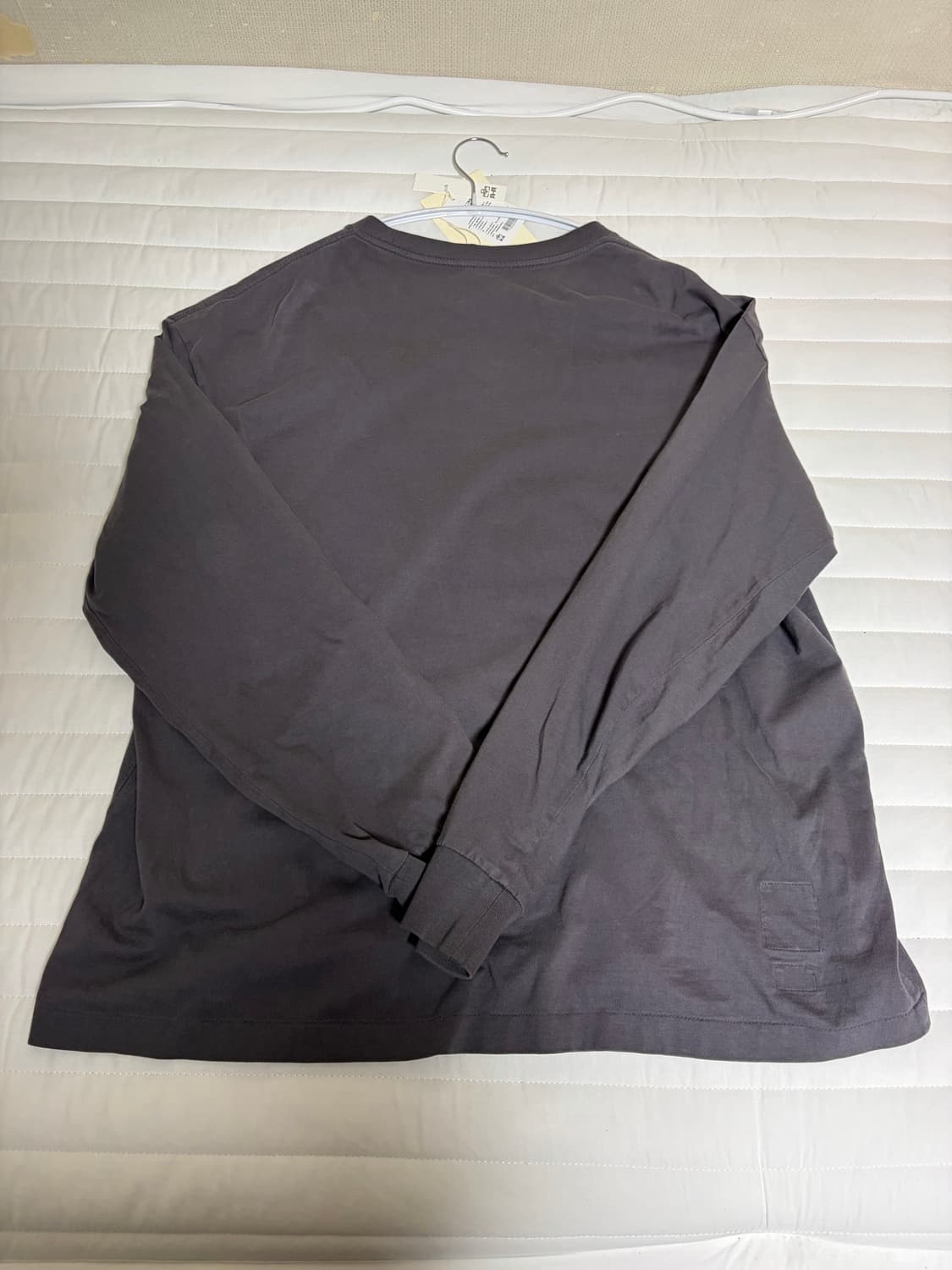 폴리테루 엘베오 콩코드 롱슬리브 퍼플 그레이 상품이미지2