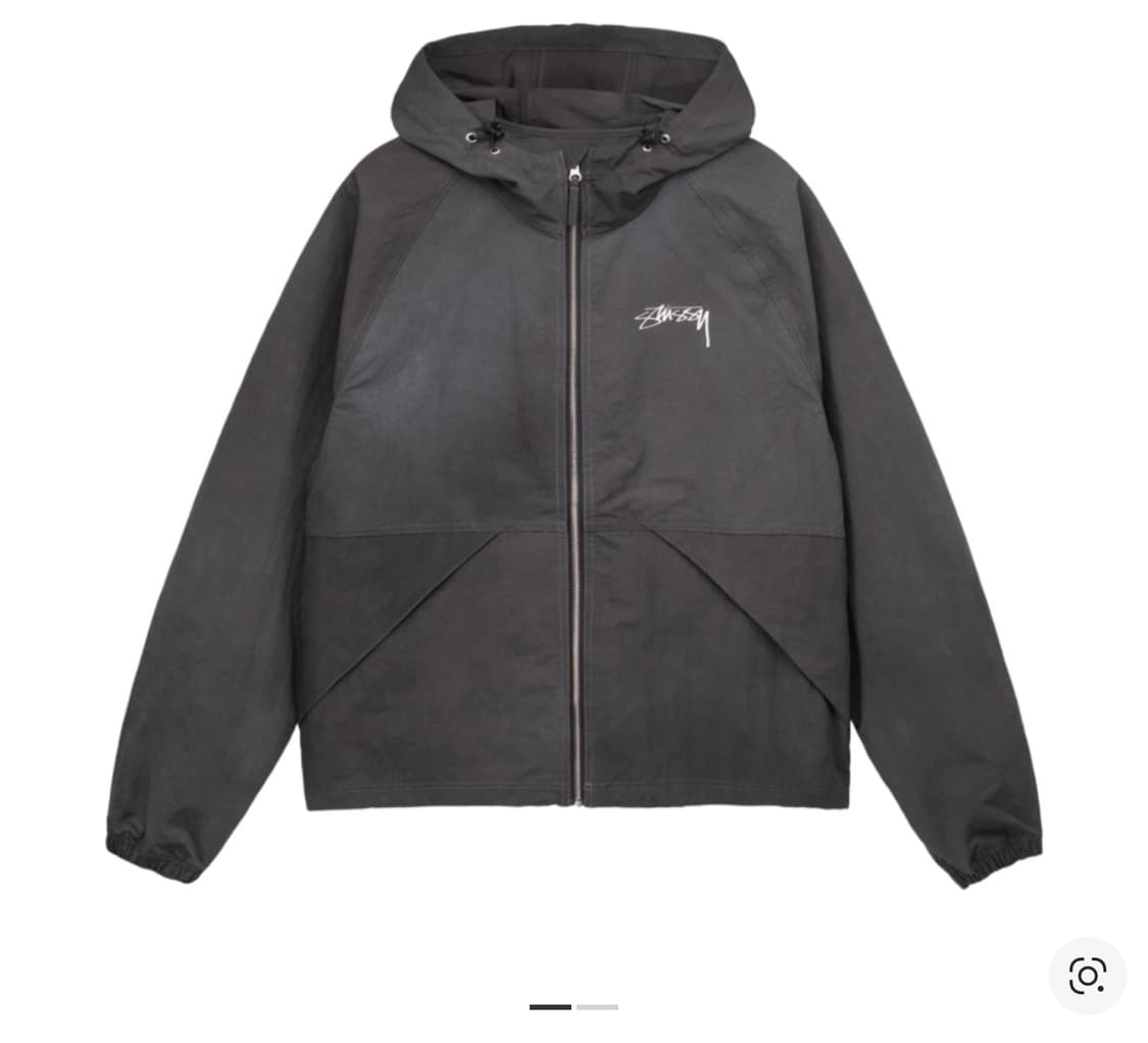 스투시 웨이브 다이 비치 쉘 자켓 블랙 S 상품이미지1