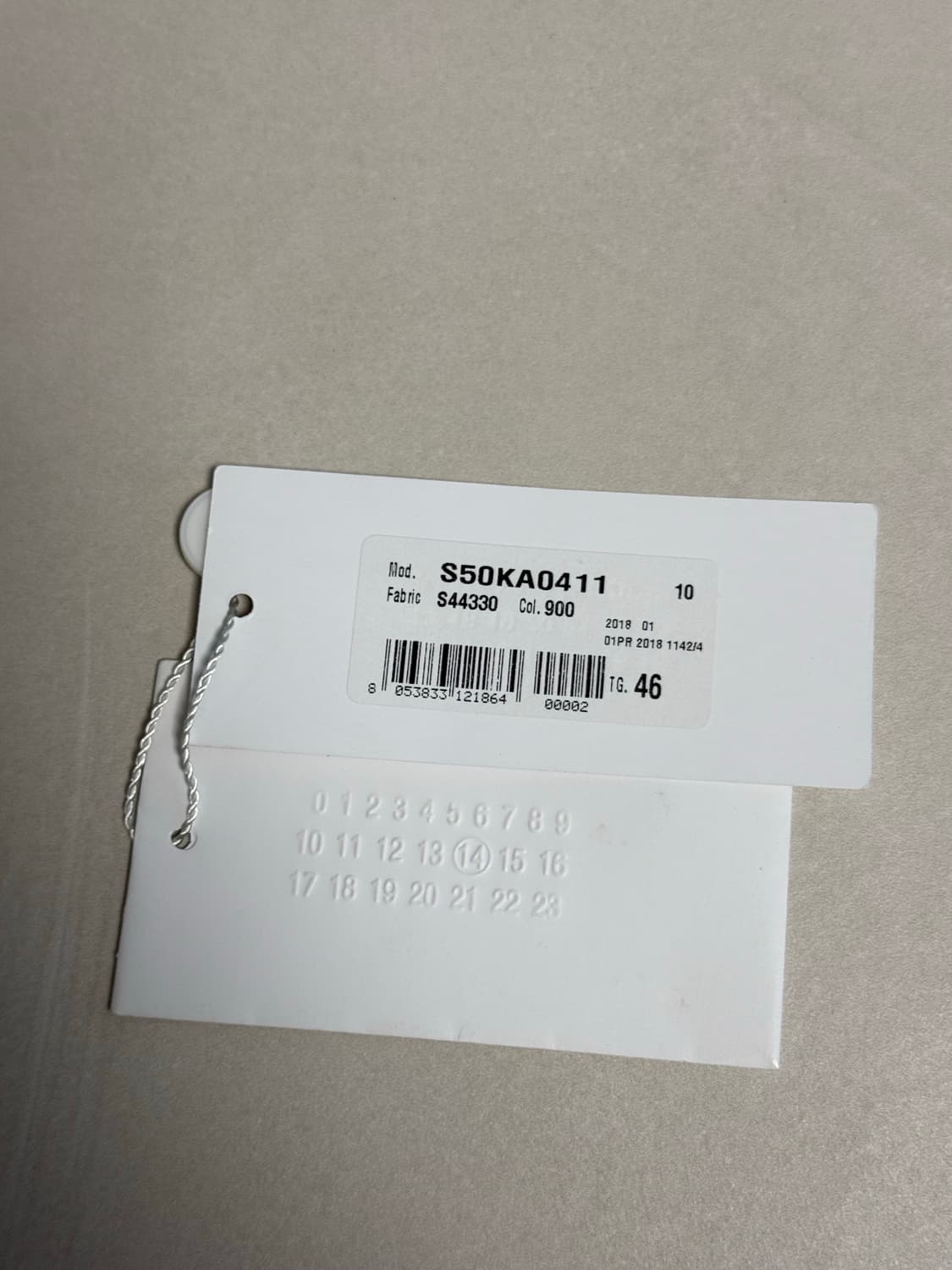 [46] 18ss 마르지엘라 드로우스트링 슬랙스(카라리스 셋업용) 상품이미지7