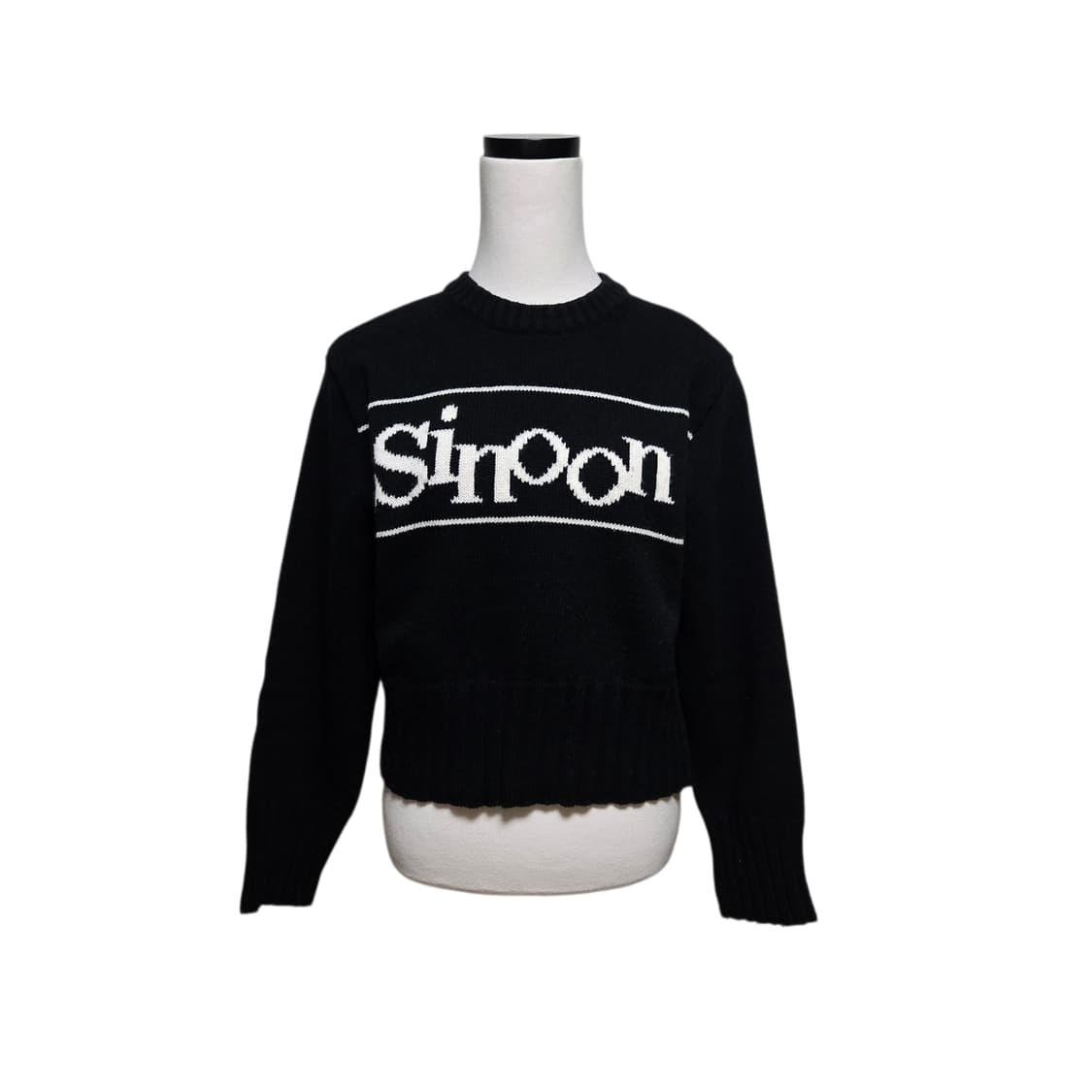 시눈 블랙 풀오버 니트 / 여성니트 상품이미지2