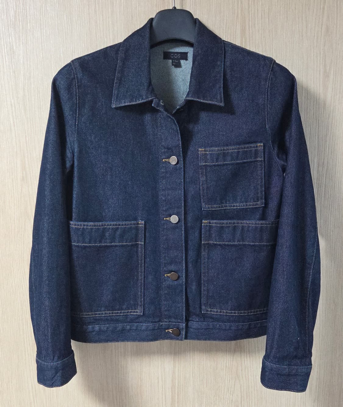 (착샷) 코스 COS 데님 자켓 패치 포켓 상품이미지2