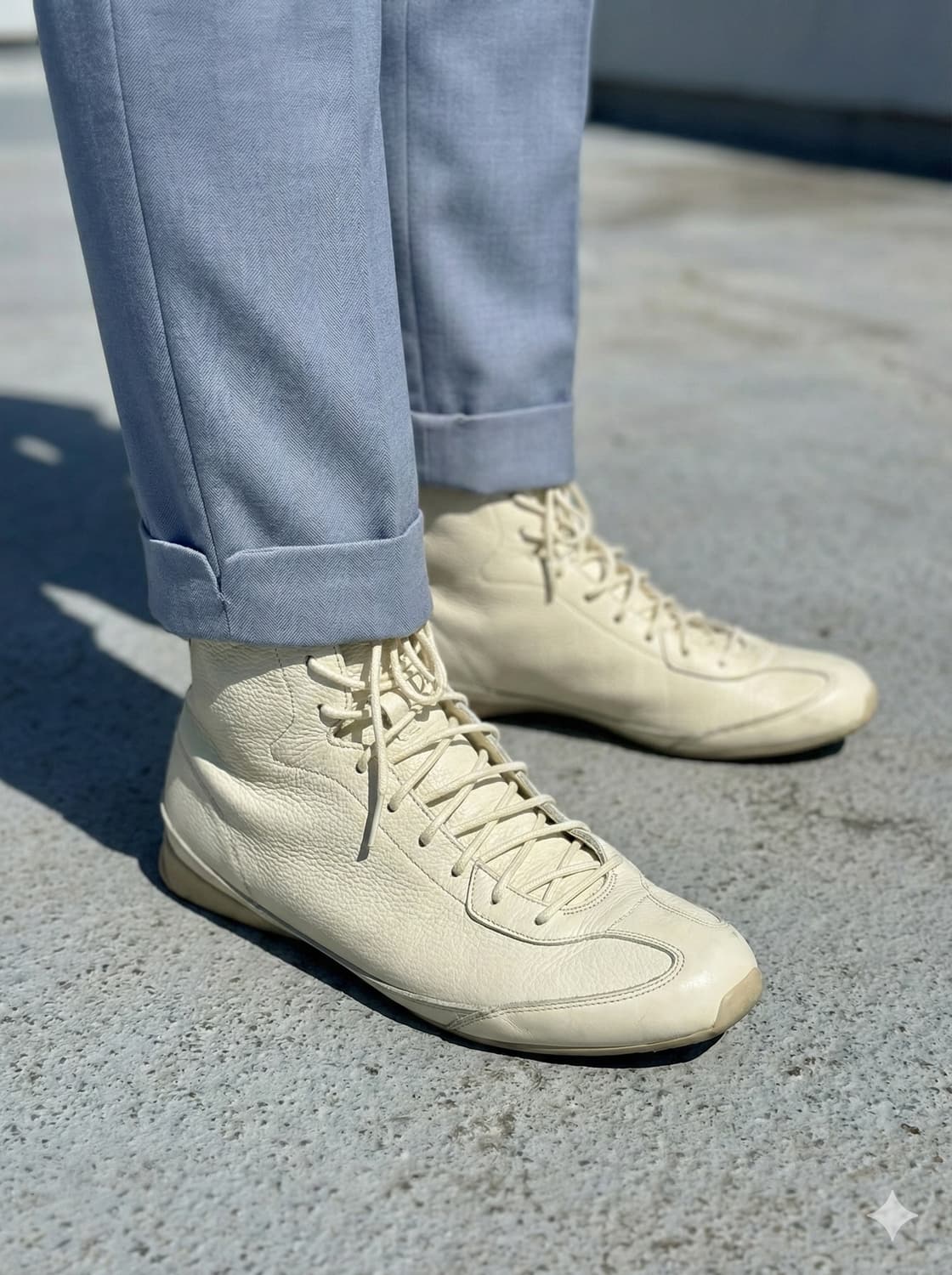 오니츠카 타이거 프리미엄 라인 스니커즈 하이탑 팝니다. 상품이미지1