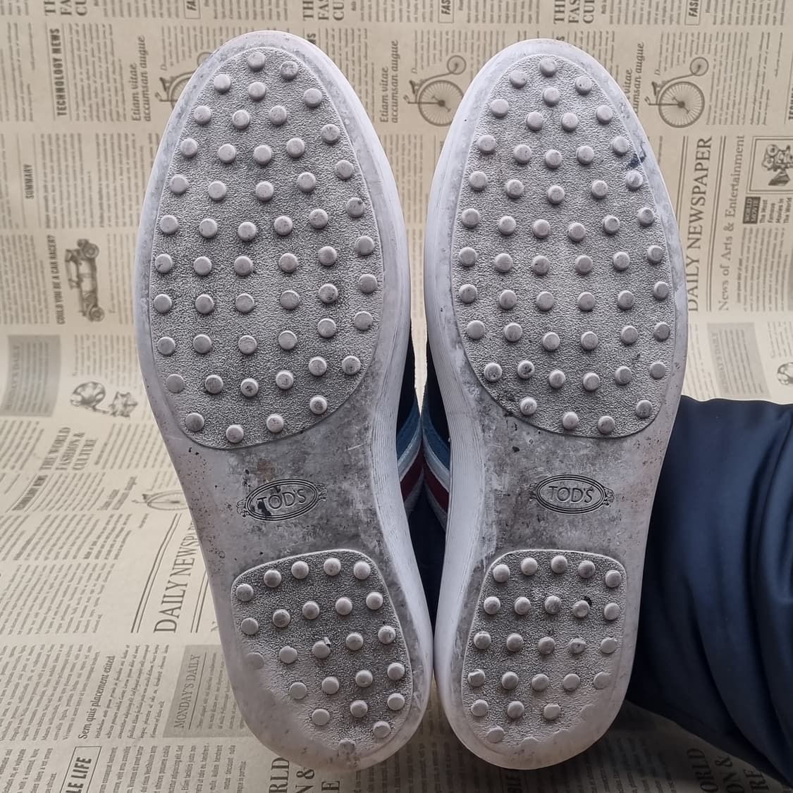 토즈 스웨이드 남성스니커즈275 상품이미지3