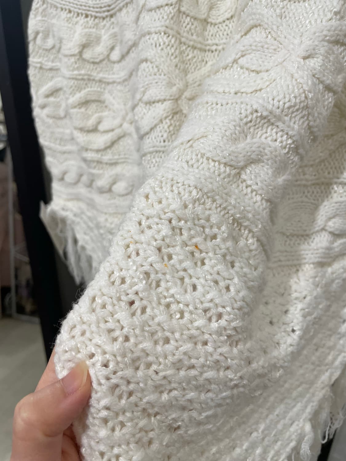 사와코 케이프 가디건 상품이미지10