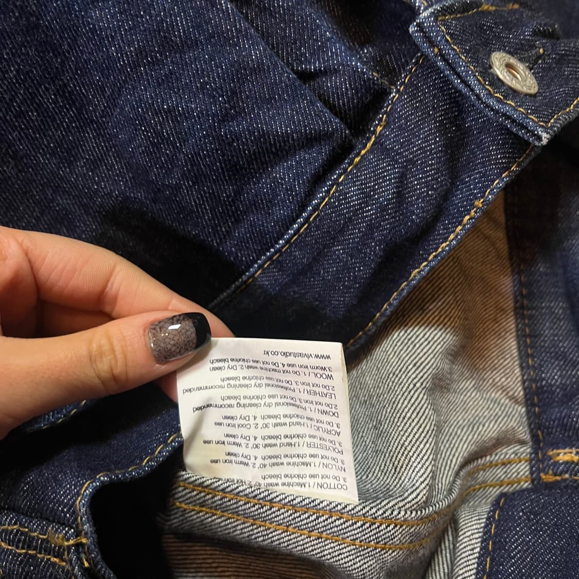 비바스튜디오 데님자켓 상품이미지5