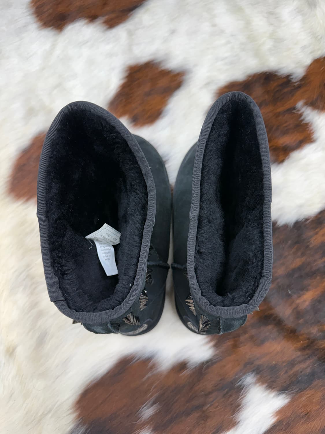 Australia Luxe Collective 스터드 스파이크 스웨이드 상품이미지4