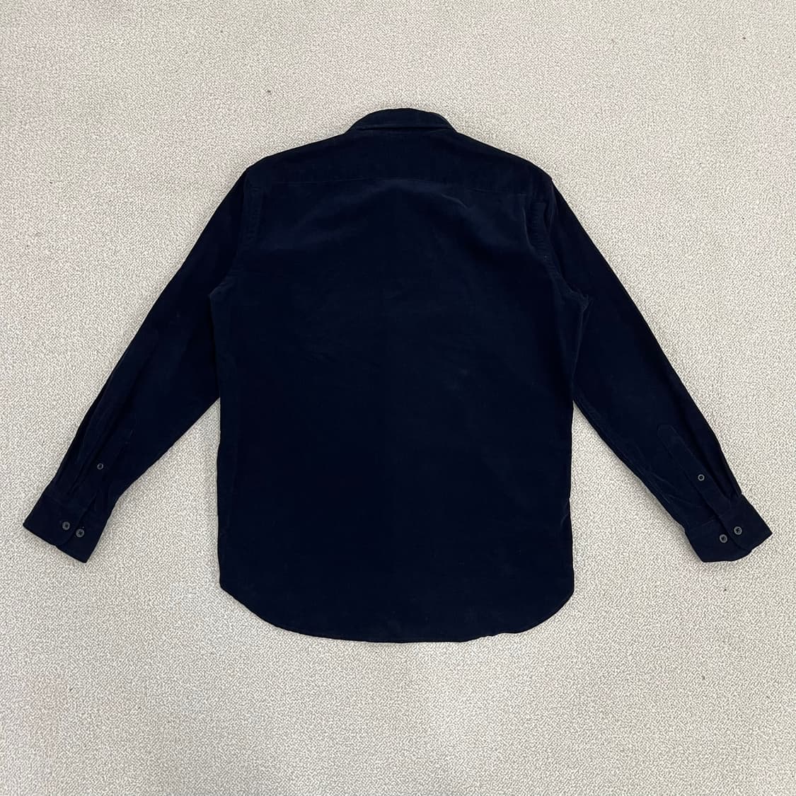 [M] 유니클로 네이비 코듀로이 코튼 셔츠 남방 0106M1 상품이미지5