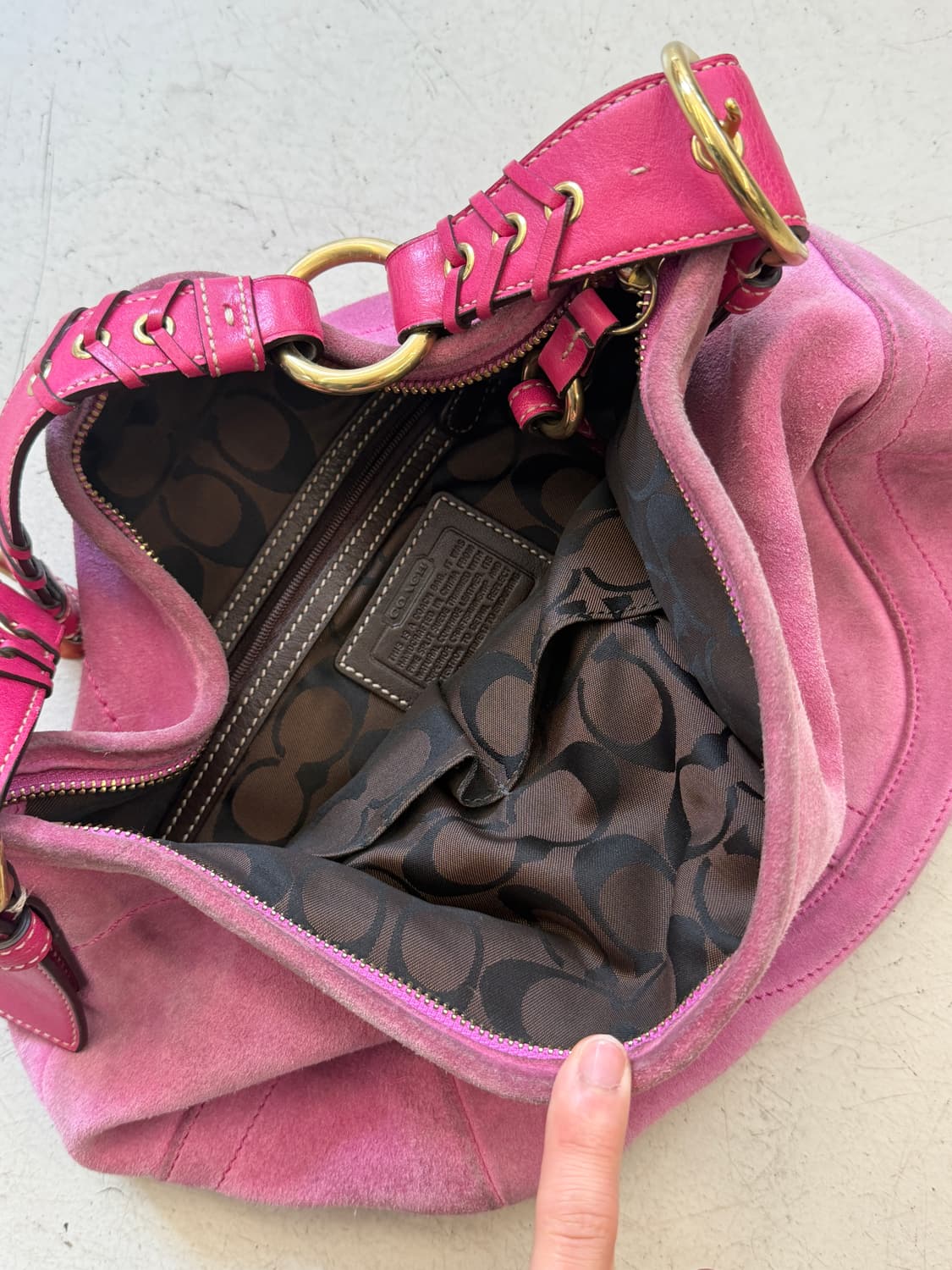 pink hobo bag 상품이미지5