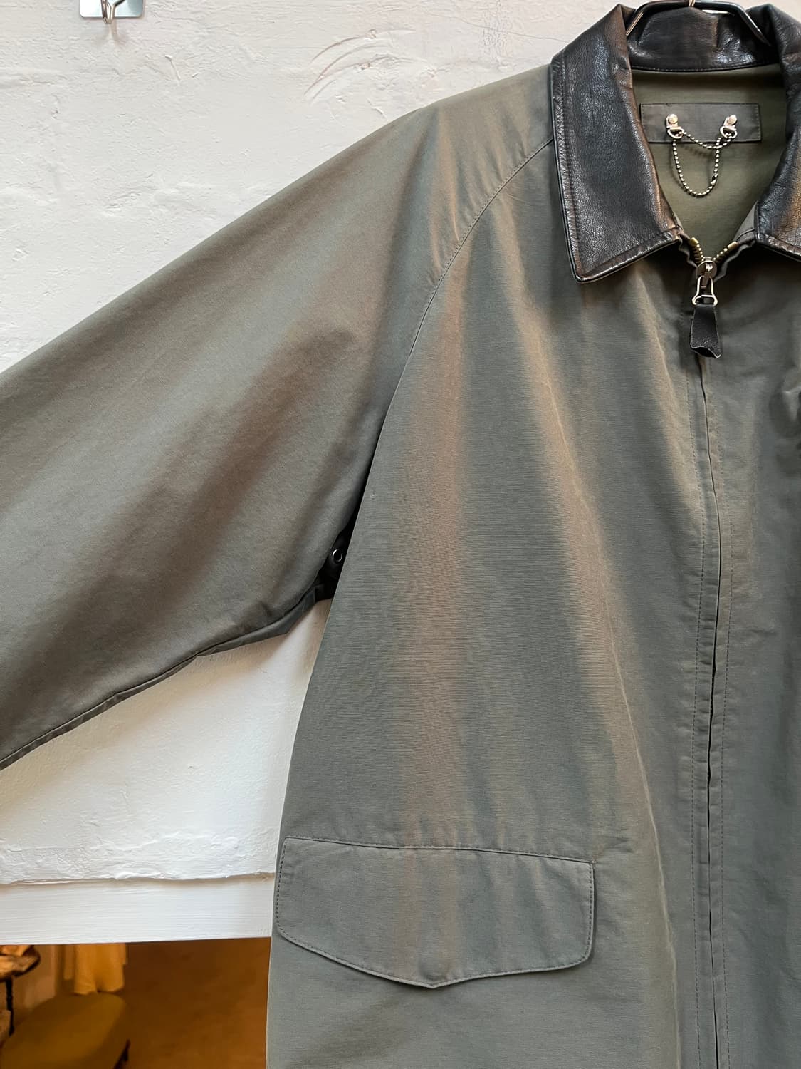 Reporter 레더 칼라 워크 자켓 48 상품이미지4