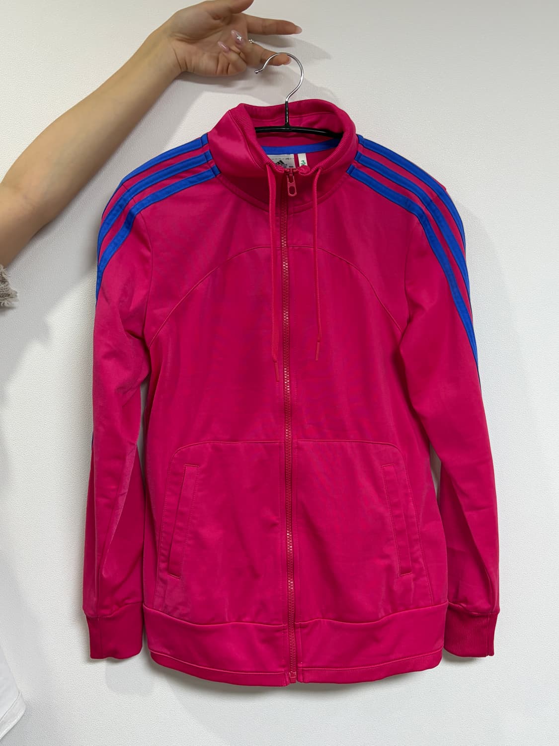 Vintage adidas magenta pink jersey 상품이미지3