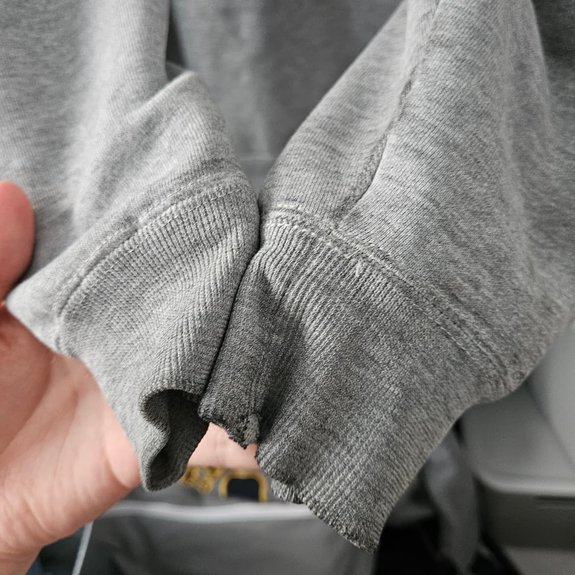 스투시 크로스본 후디집업 그레이 XL 상품이미지5