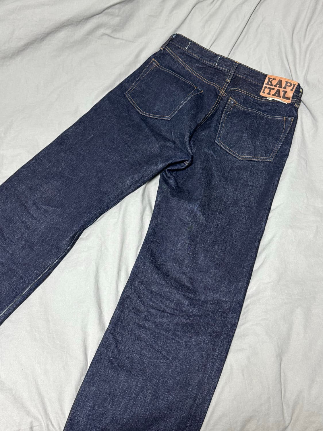 캐피탈 14oz 데님 팬츠 몽키 시스코 원워시 상품이미지3