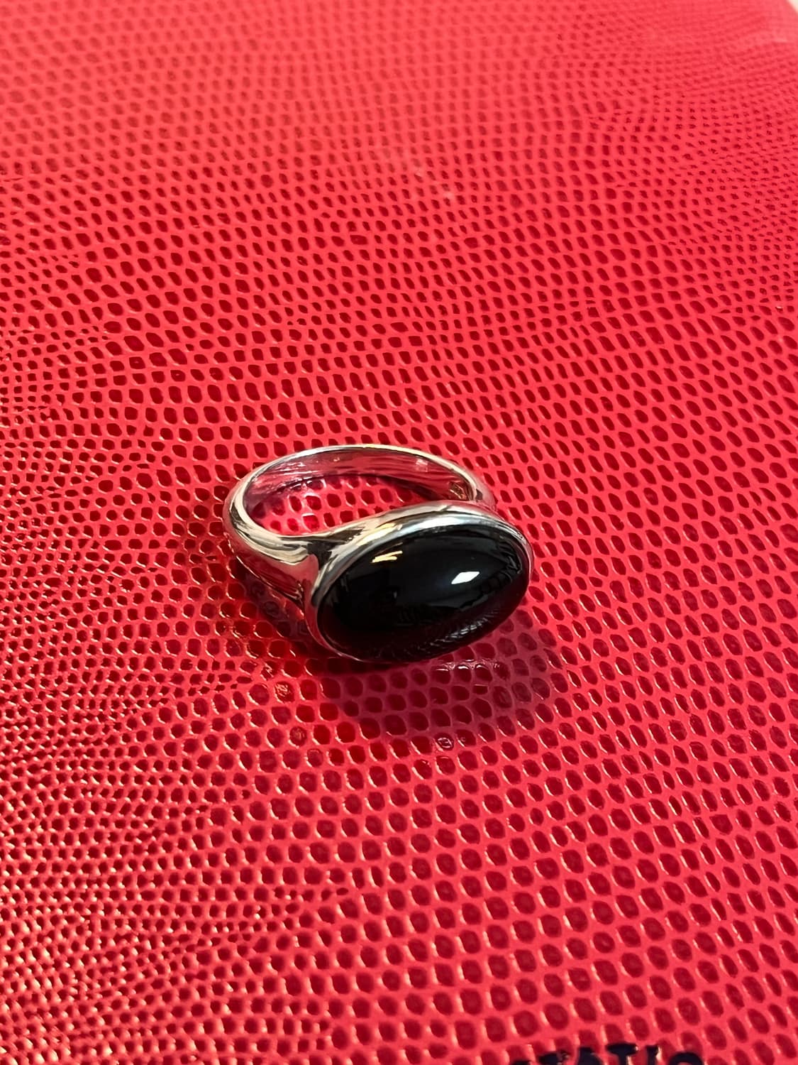 BUI 오닉스 실버925 반지 15호 상품이미지5