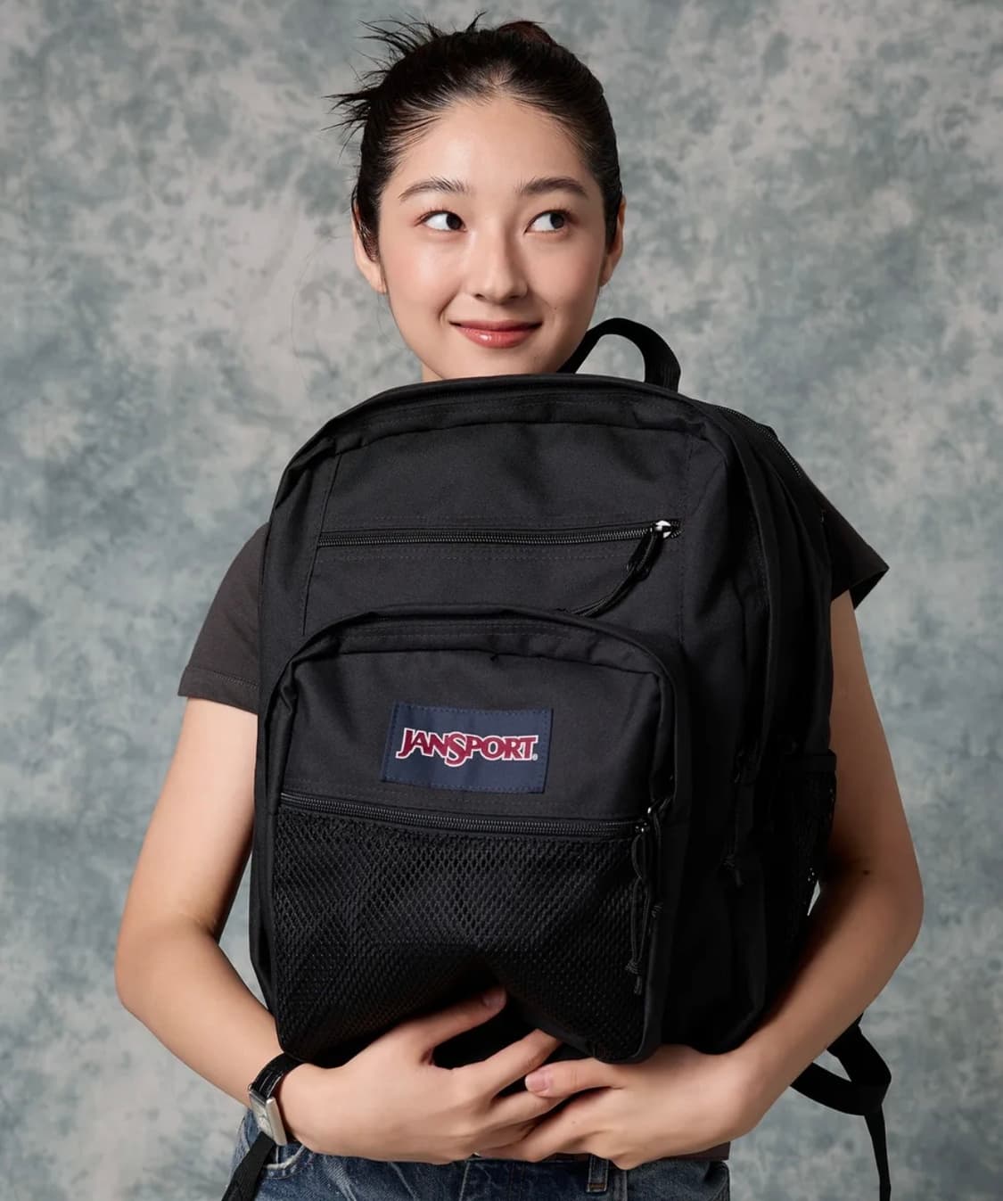 JanSports 잔스포츠 USA 빅캠퍼스 백팩 블랙 상품이미지7