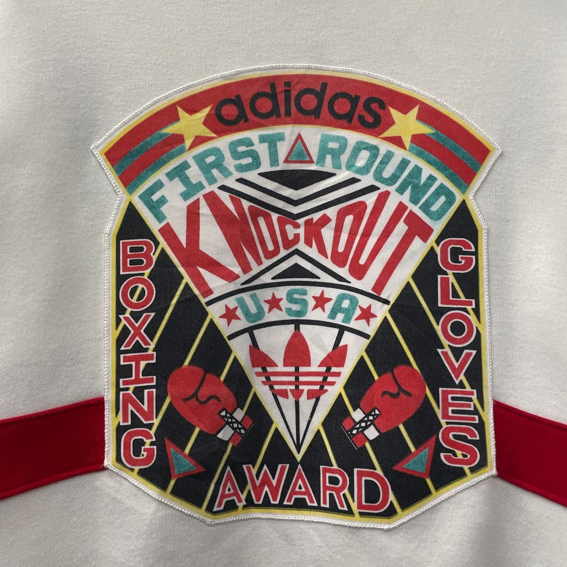 90s 아디다스 USA 복싱 클럽 패치 로고 맨투맨 스웻 셔츠 상품이미지6