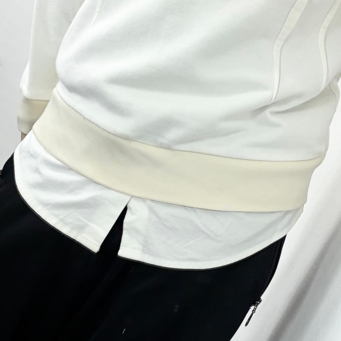 우영미 셔츠 레이어드 맨투맨 상품이미지4