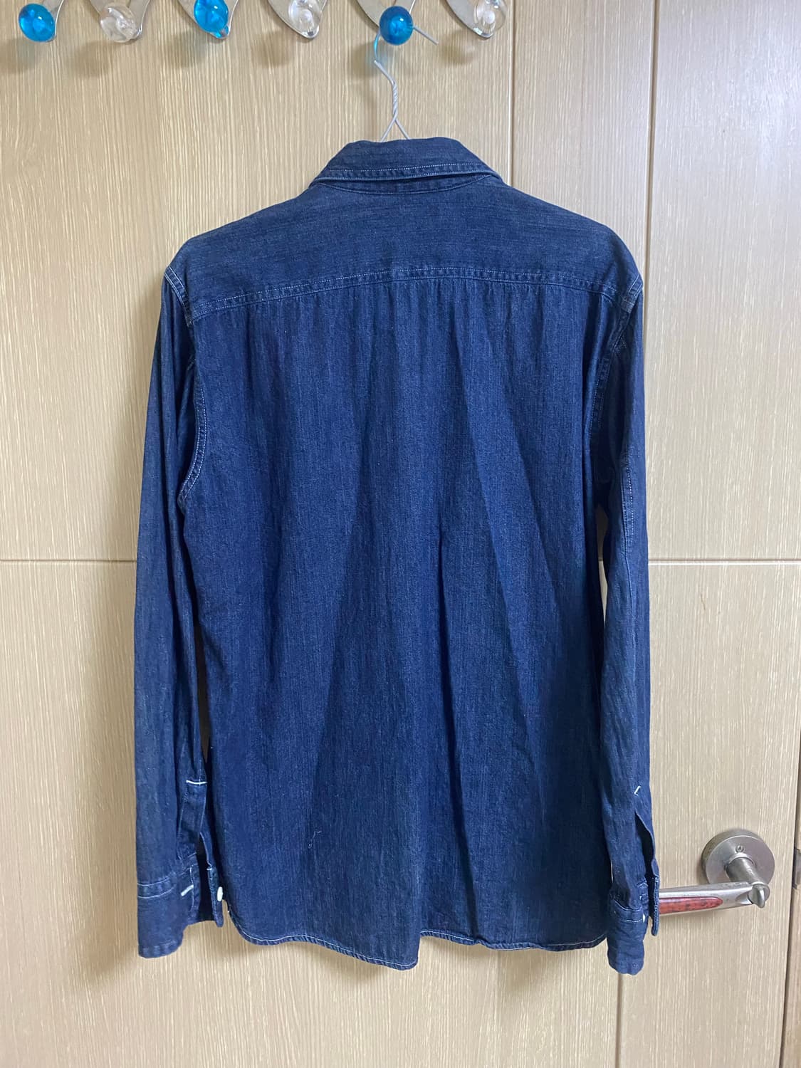 UNIQLO 유니클로 데님 워크셔츠 M사이즈 상품이미지2