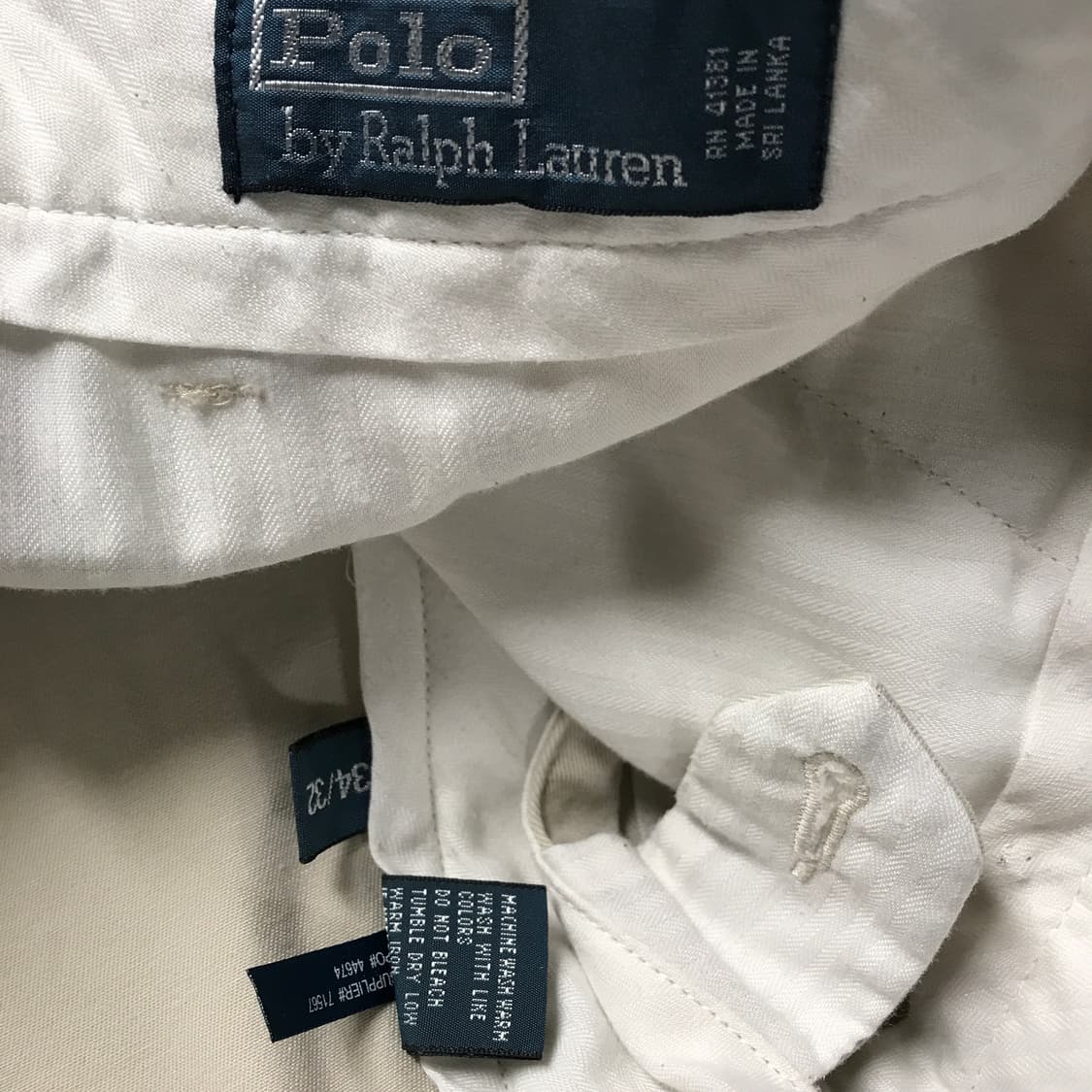 폴로 랄프로렌 베이지 치노 팬츠 34/32 상품이미지6