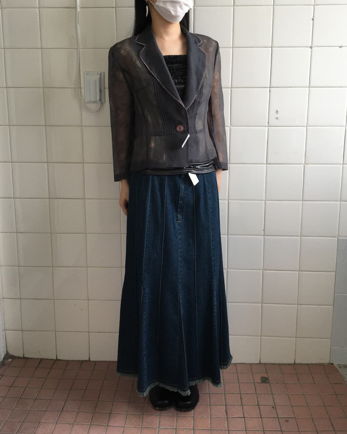Organza mood jacket 상품이미지5