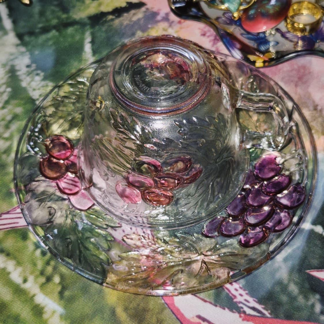 80s 오츠카 컬러 포도 잎사귀 세트 1p 상품이미지8