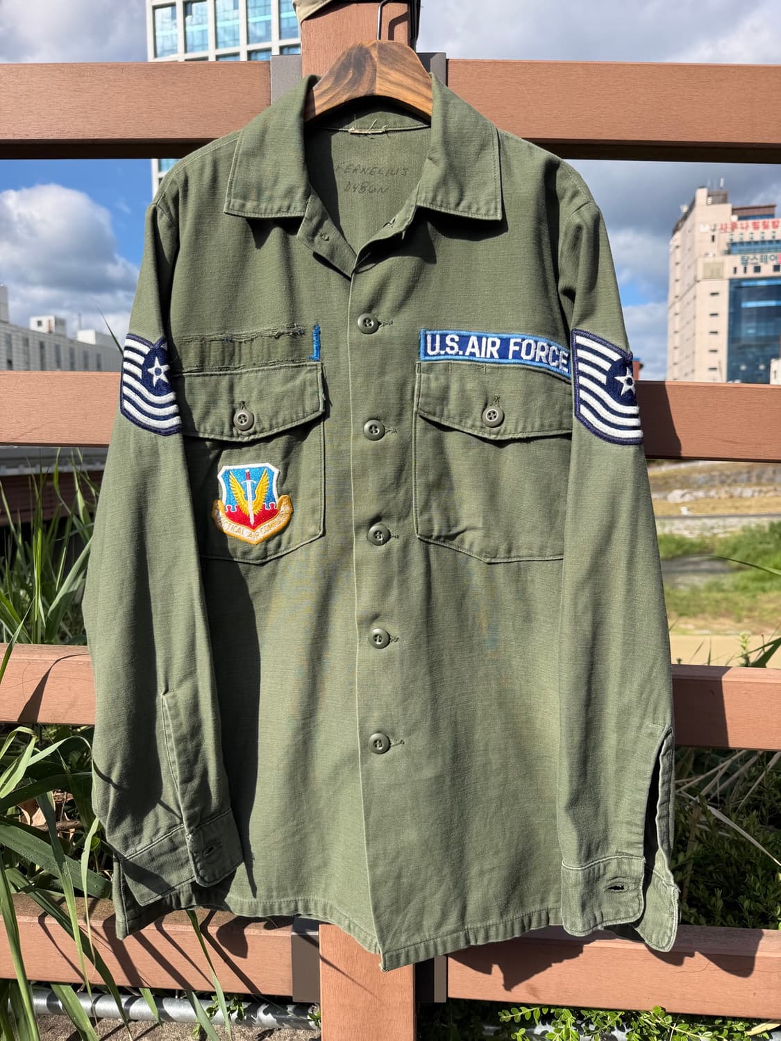 70s USAF TAC Master Sergeant OG-107 상품이미지2
