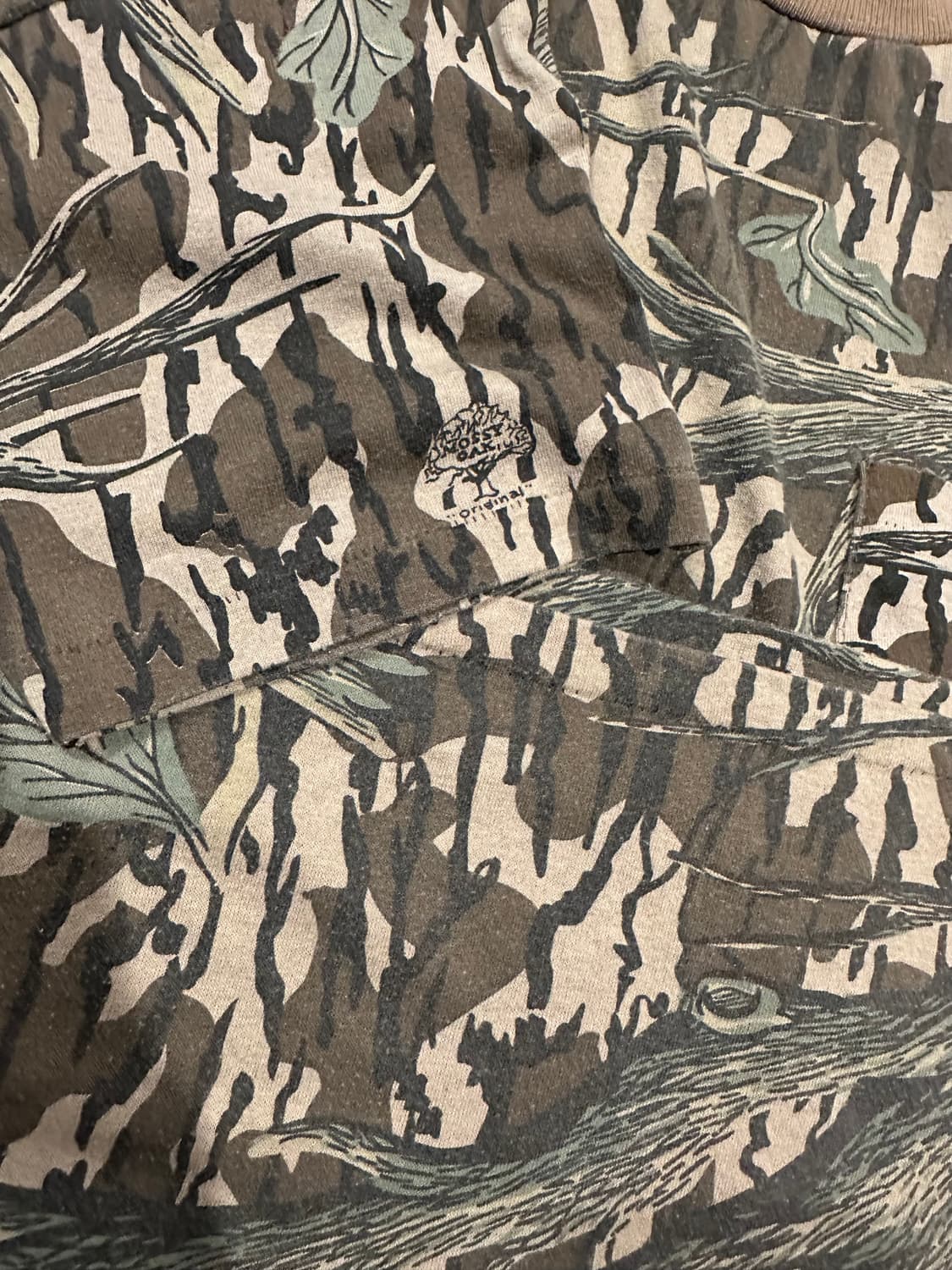 빈티지 90s 모시 오크 티셔츠  상품이미지3