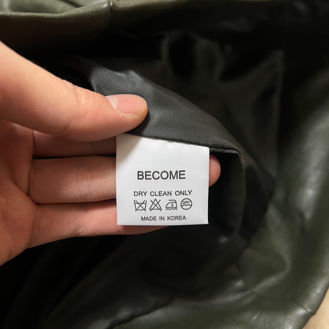 비컴 남성 클래식 라이더 가죽자켓 L/100  상품이미지5