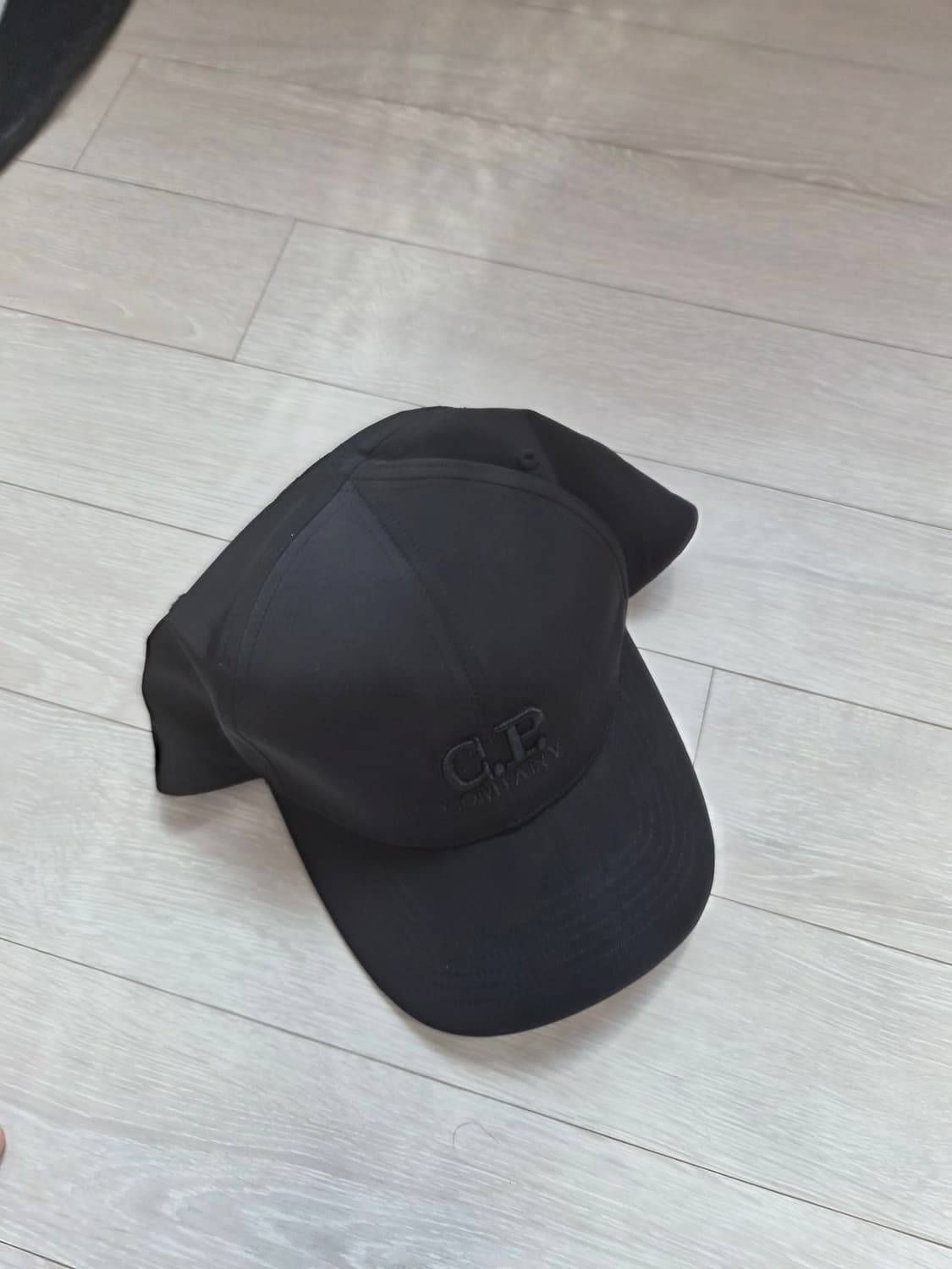 cp컴퍼니 고글 캡 블랙 상품이미지1