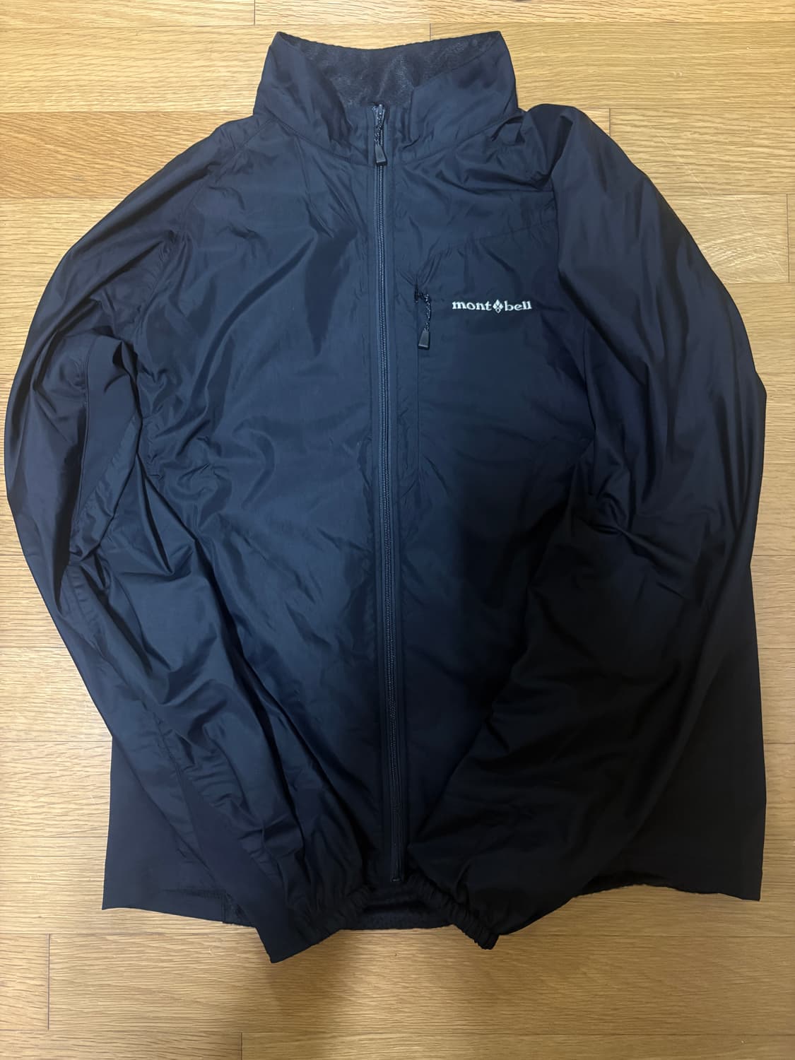몽벨 바람막이 자켓 블랙 상품이미지1