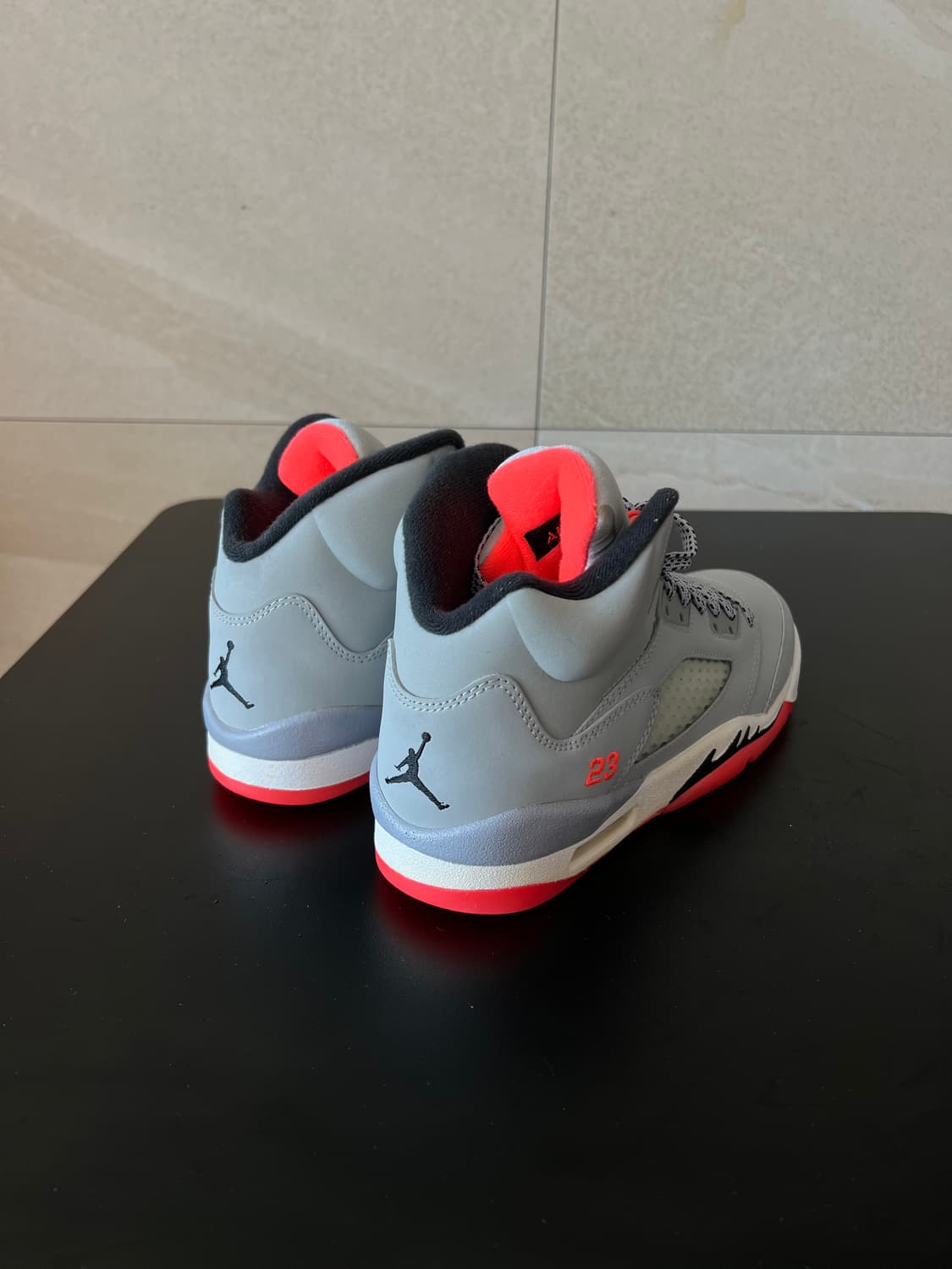 [240] (GS) 조던 5 레트로 핫 라바새제품 박스포함 440892- 상품이미지4