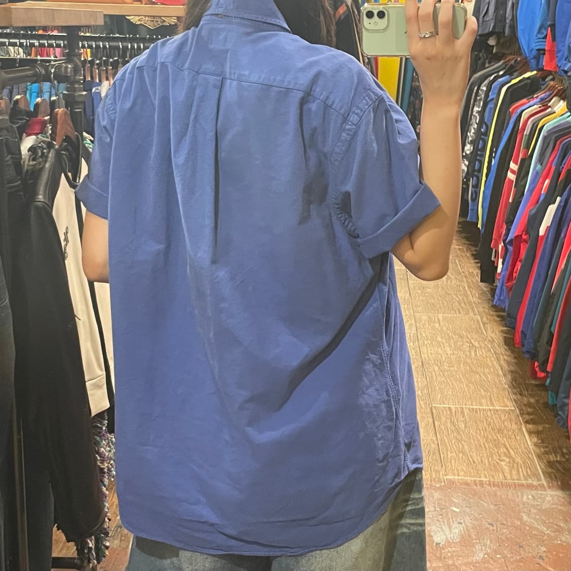 [HI] 폴로 반팔셔츠 블루 상품이미지5