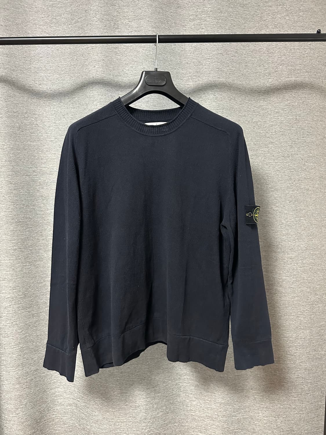 스톤아일랜드 울 니트 블랙 (XL) 상품이미지1