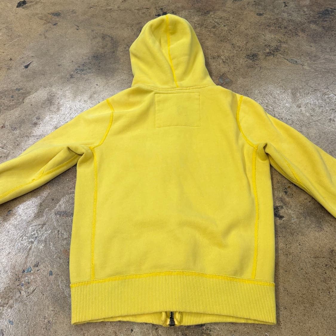 아베크롬비 옐로우 노랑 후드집업 상품이미지4