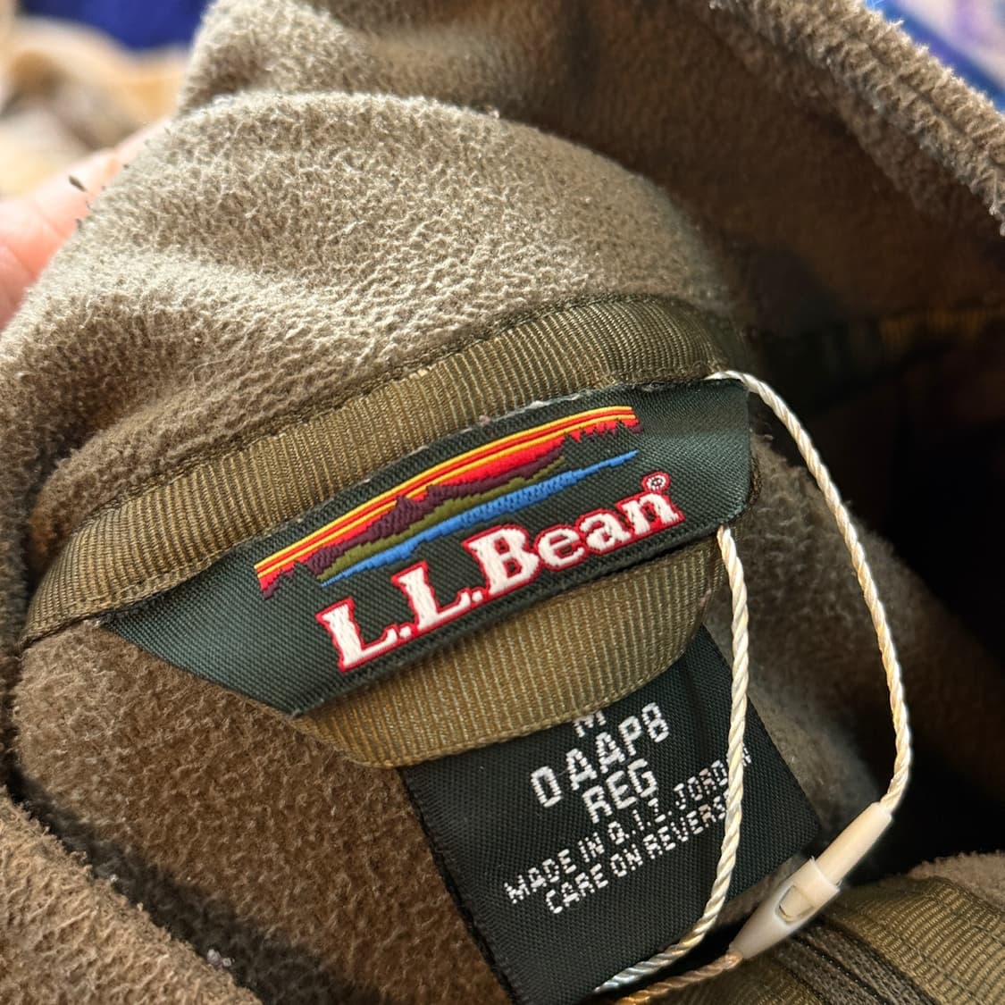 엘엘빈 플리스 아노락 하프집업 상품이미지5