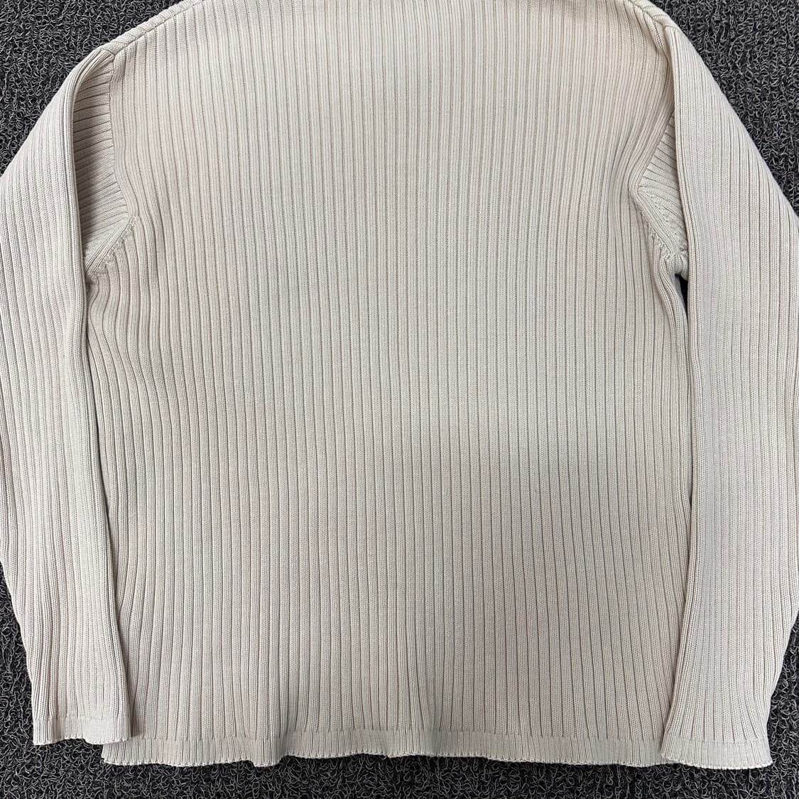 Timberland 팀버랜드 V넥 니트 아이보리 M 상품이미지6