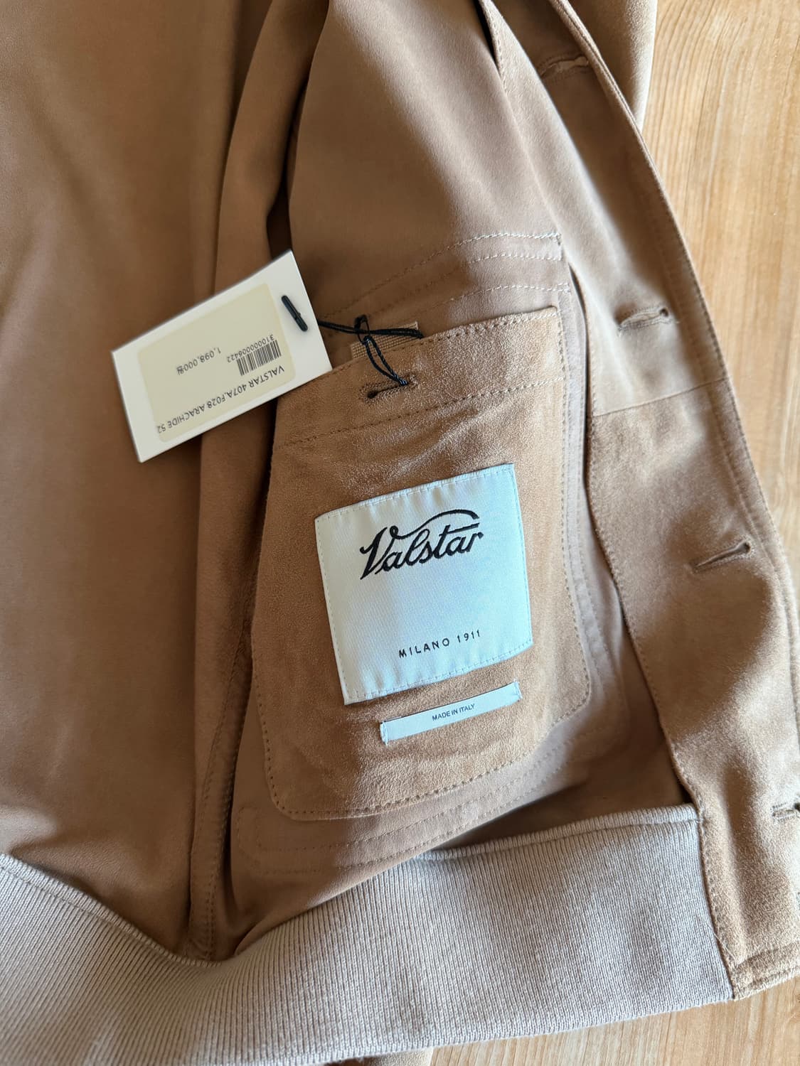 발스타 a1 스웨이드 블루종 52사이즈 베이지 상품이미지3