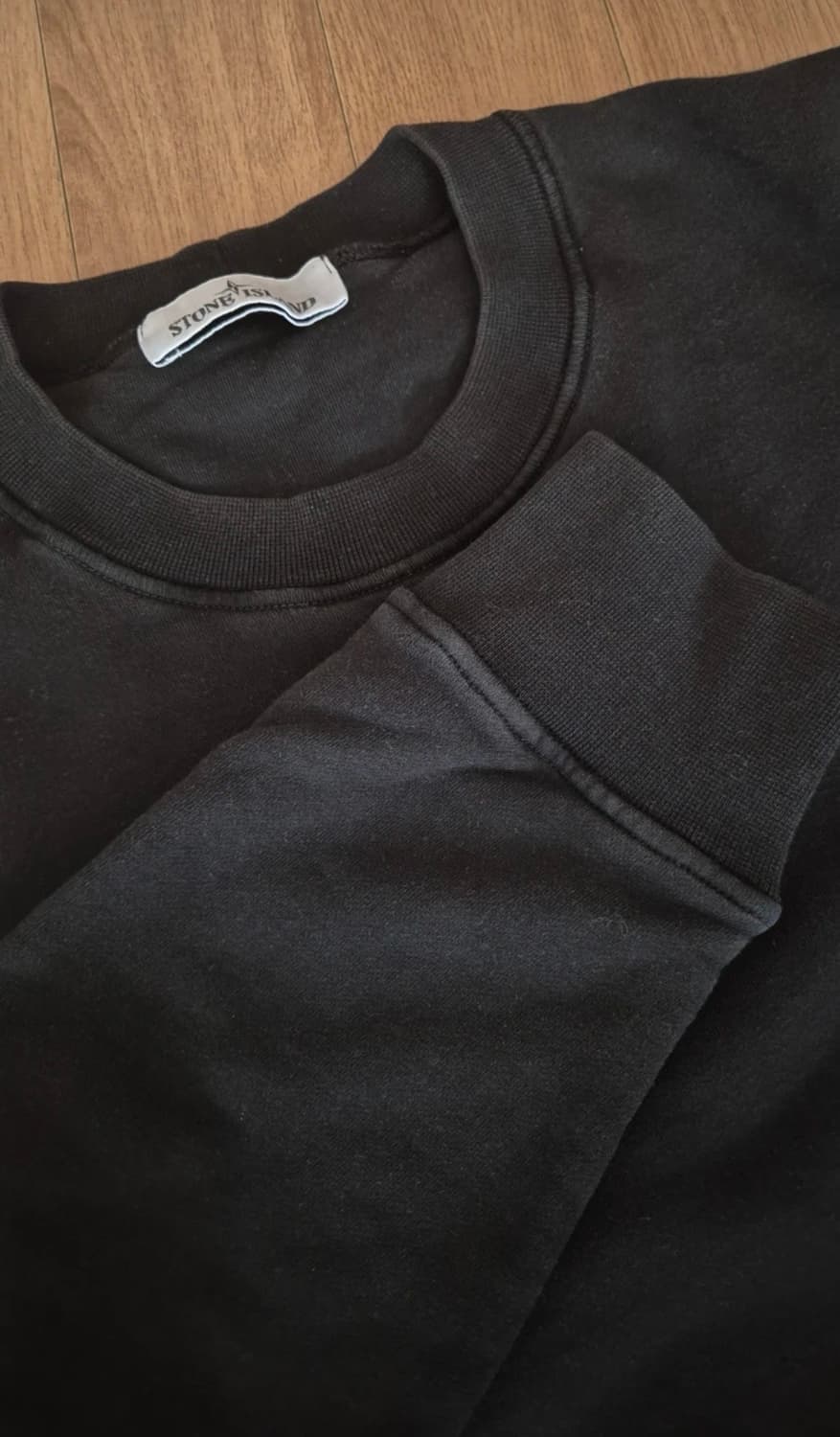 스톤아일랜드 블랙 맨투맨 XL 상품이미지1