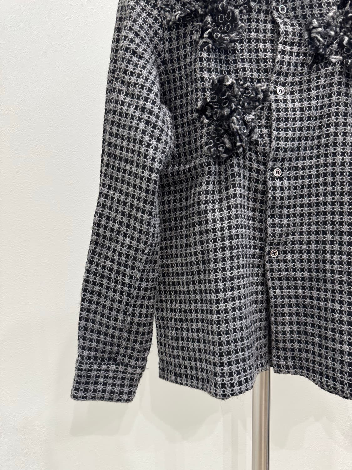 꼼데가르송 robe de chambre 03aw 울 자가드 디스 셔츠 상품이미지2