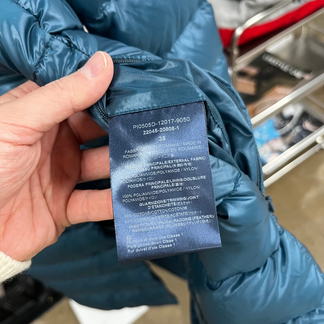 에르노 우먼 구스다운 패딩점퍼 38 상품이미지4