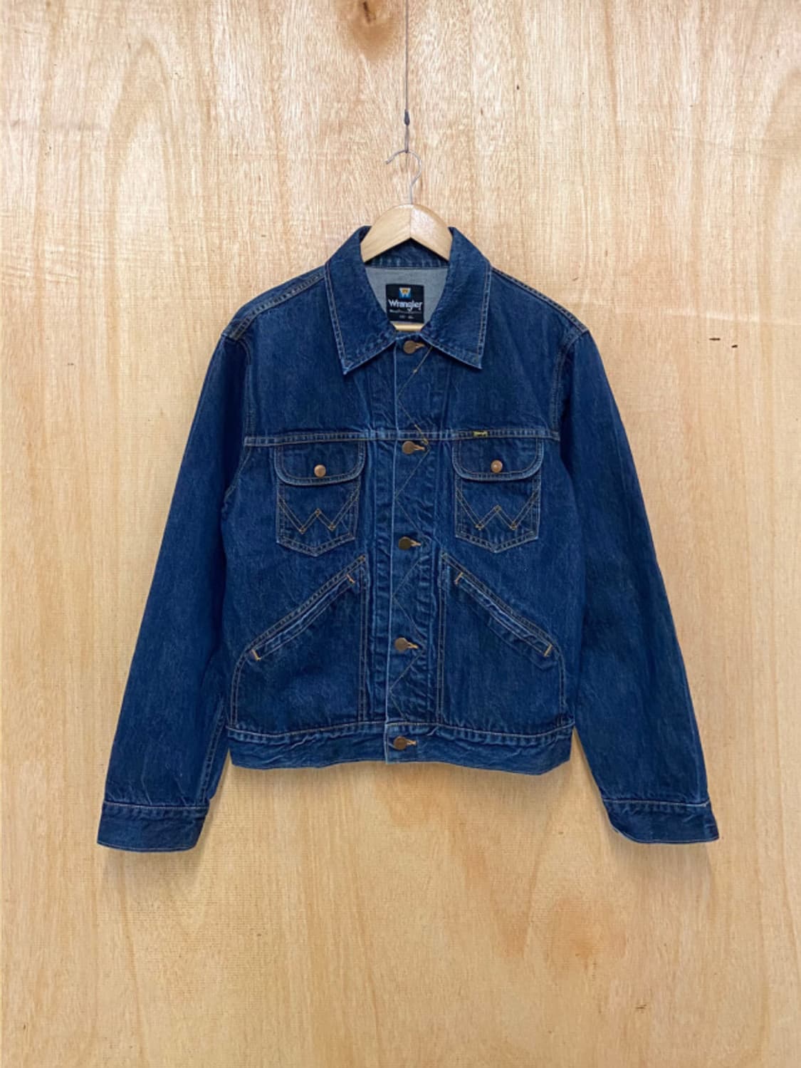 90's WRANGLER 124mj denim jacket 랭글러 자켓 상품이미지2
