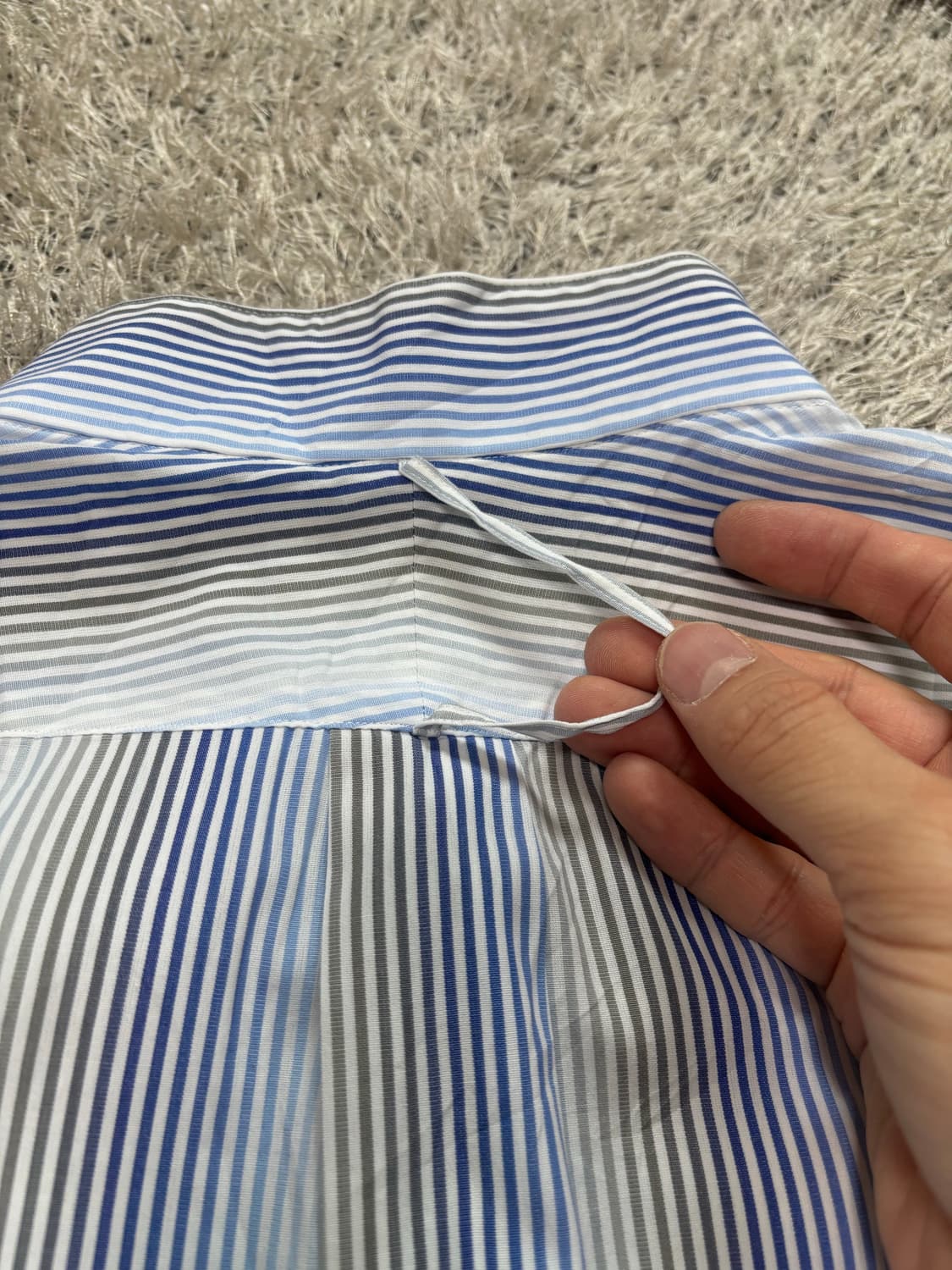 일본판 CHESTER BARRIE 스트라이프 셔츠 사이즈 100 상품이미지6